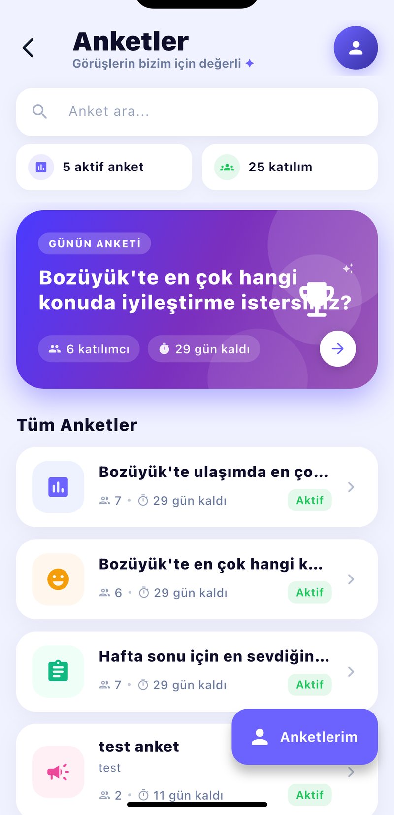 Onbir Anketler