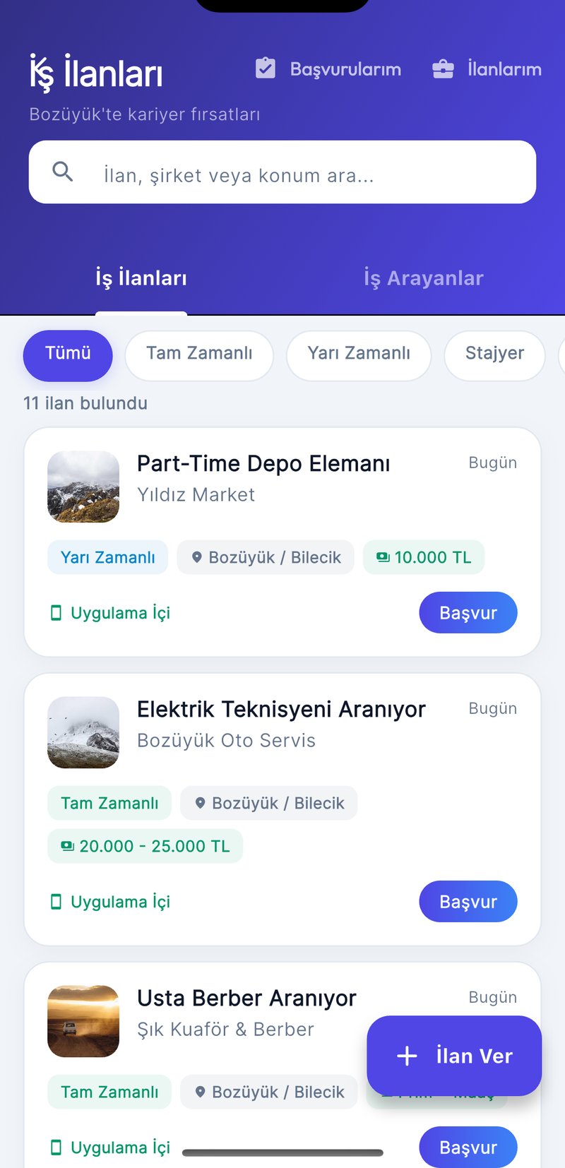 Onbir İş İlanları