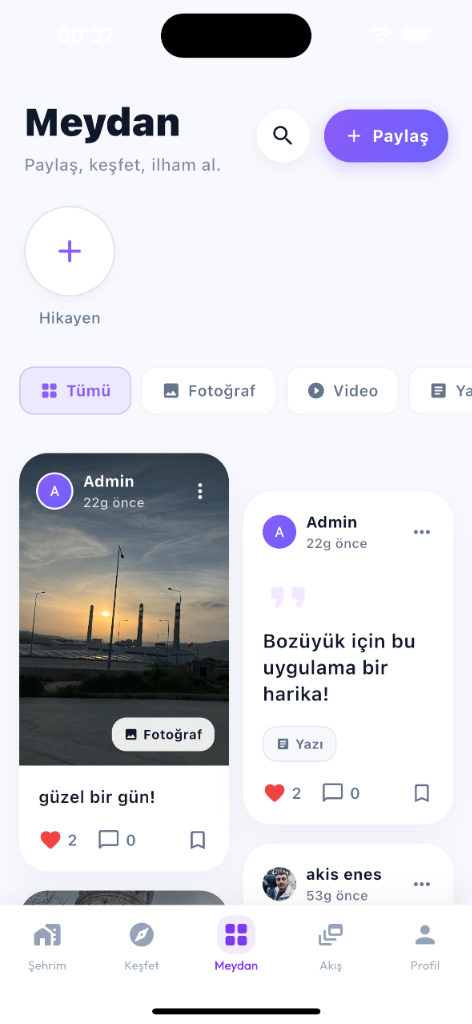 Meydan - Onbir Uygulaması