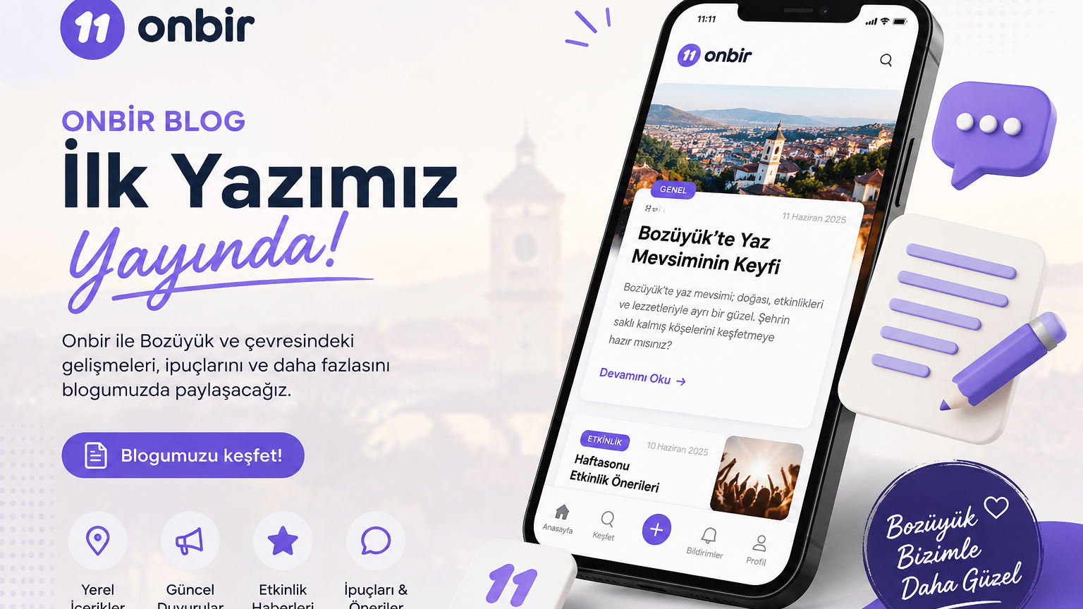 Onbir'e Hoş Geldiniz!
